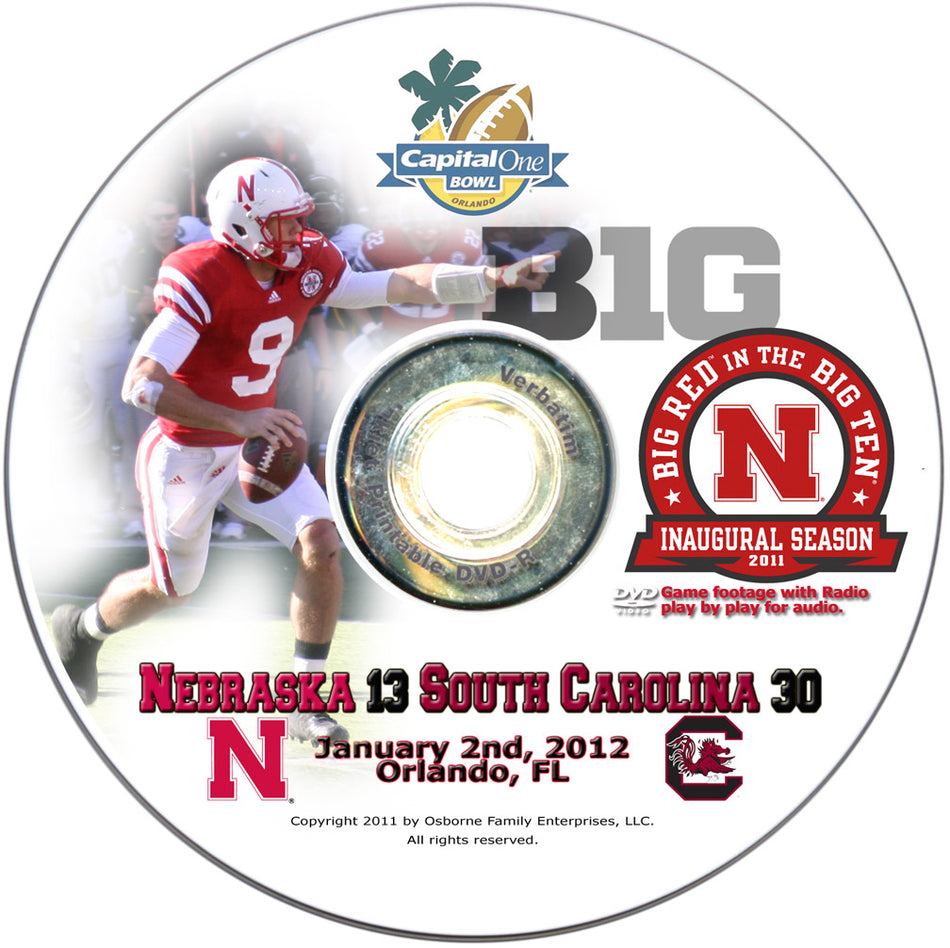 2012 CAPITAL ONE BOWL VS SOUTH CAROLINA