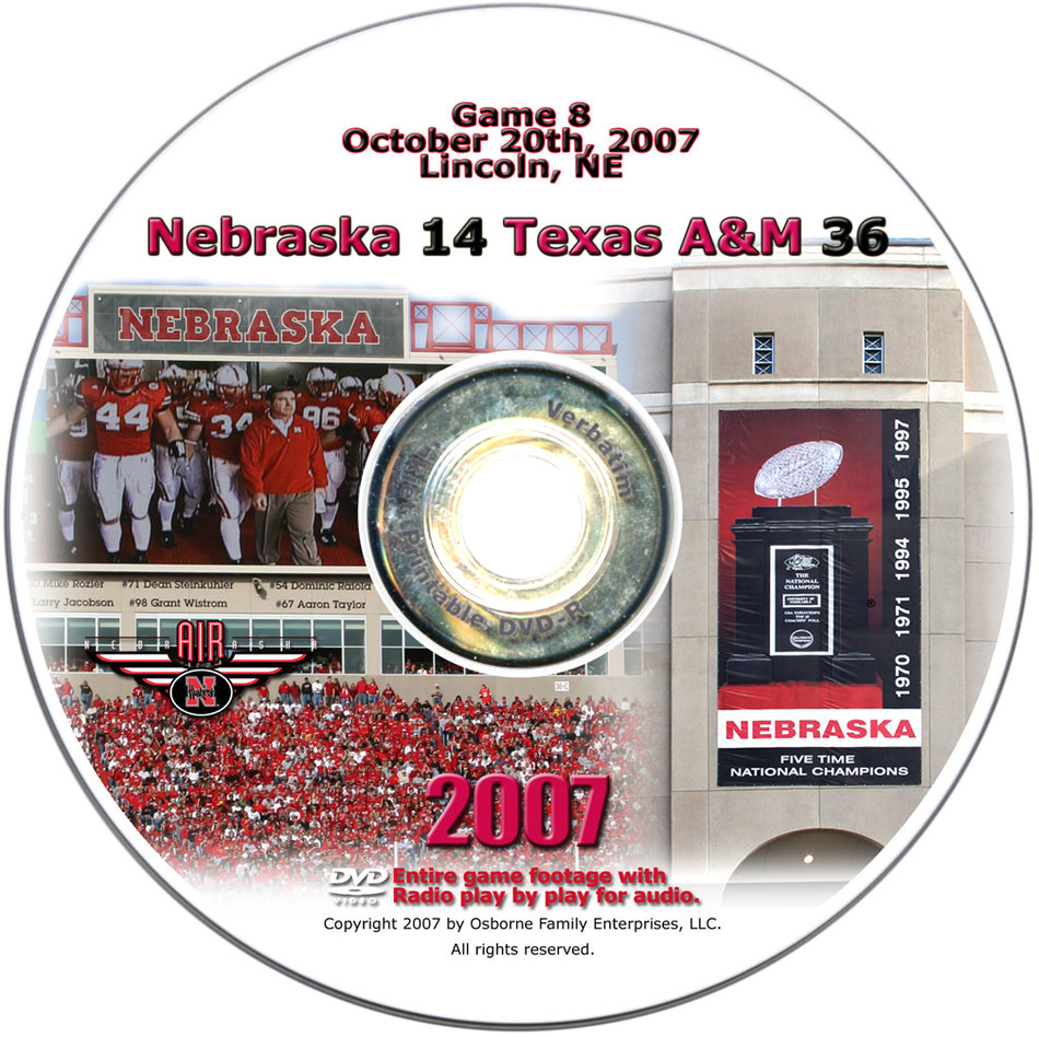 2007 Dvd Texas A&M