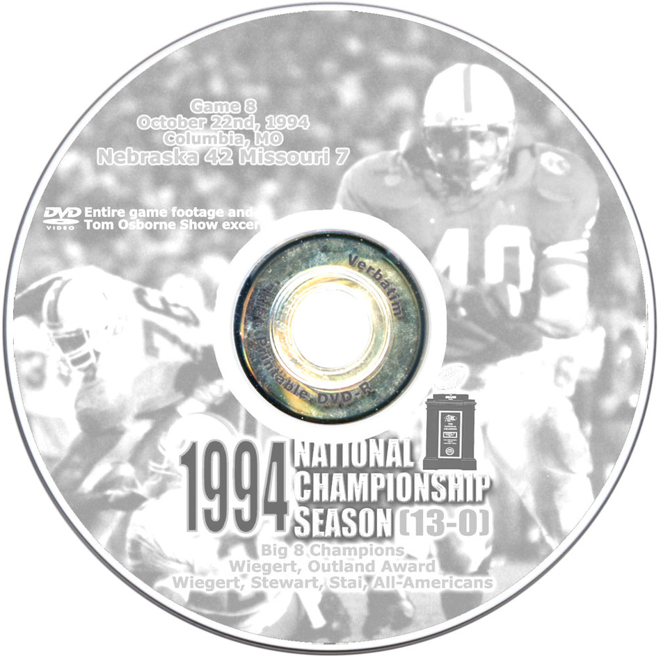 1994 Missouri Tom Osborne Show