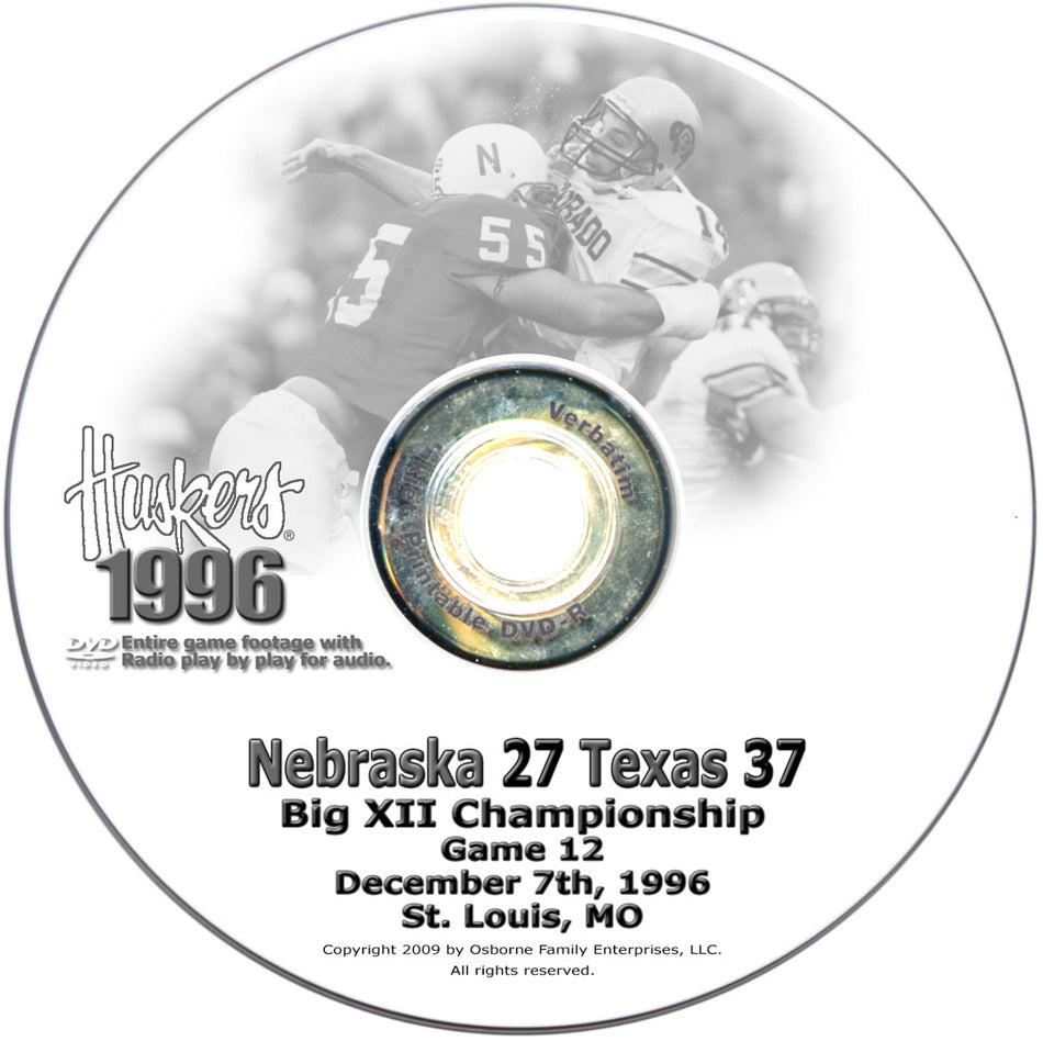 1996 Big 12 Playoff vs. Texas