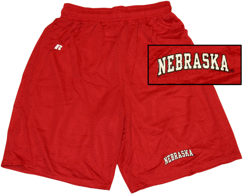 Basic Red Mesh Short
