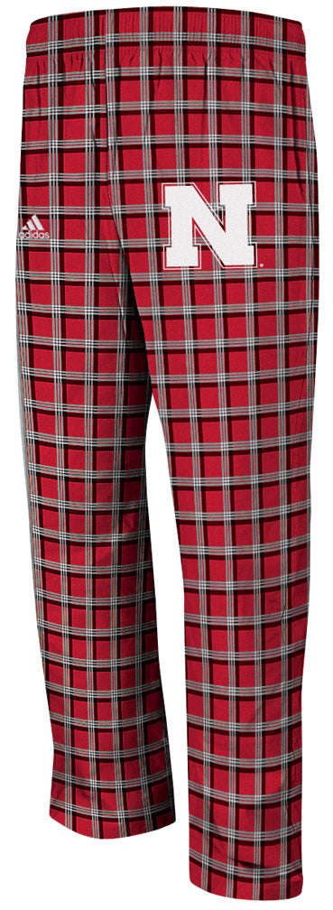 ADIDAS RED PLAID FLANNEL PANT