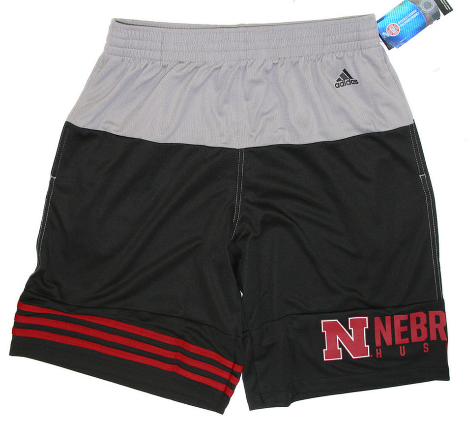 Adidas Black Color Block Campus Short