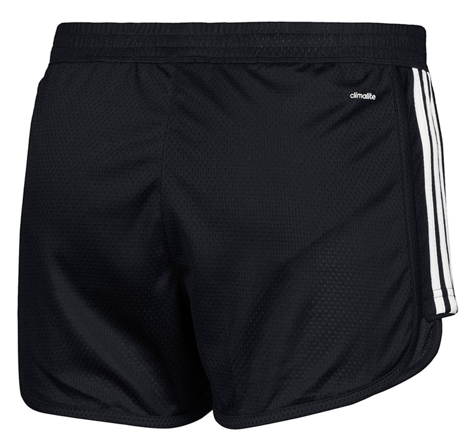 Adidas N Ladies 3 Stripe Black Short