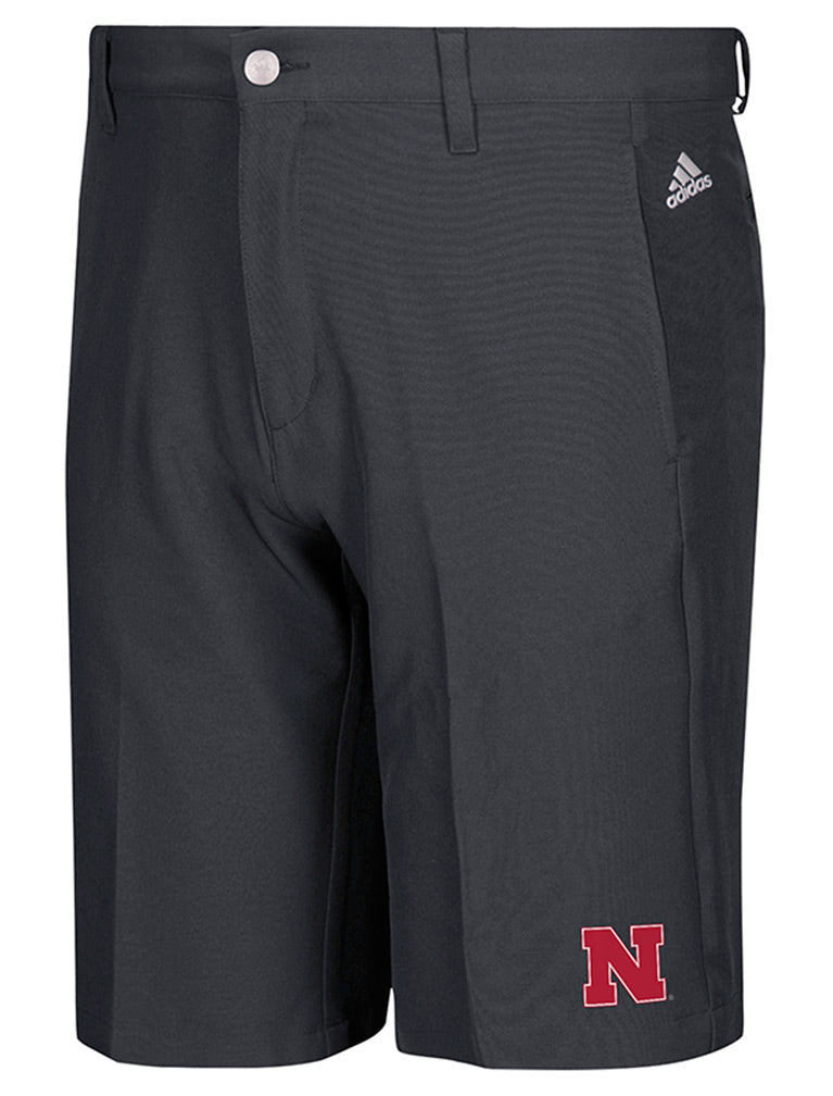 Black Golf 3 Stripe Shorts Adi