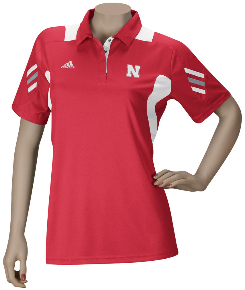 W. RED ADIDAS SCORCH POLO