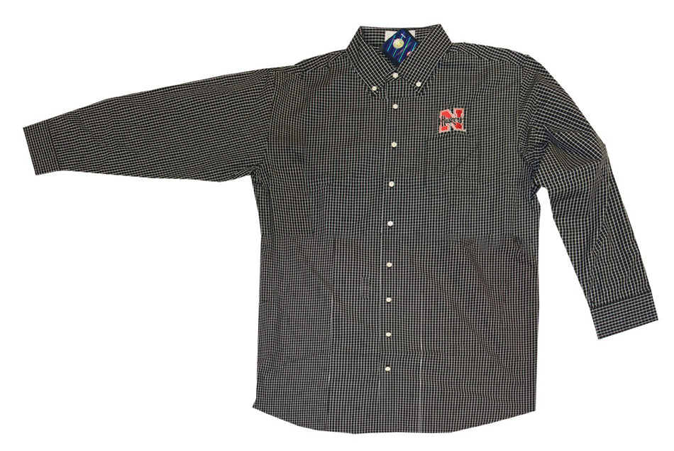 BLACK BOX PLAID L/S WOVEN