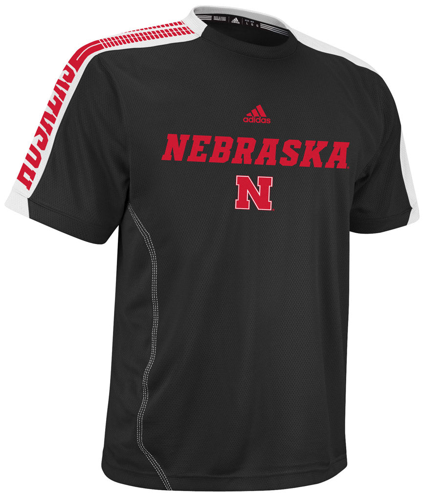AD BLK SIDELINE SWAGGER S/S CREW