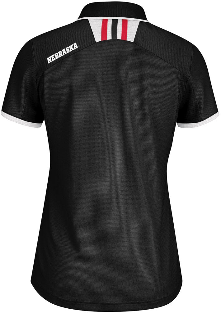 Adidas Womens Sideline Polo In Black
