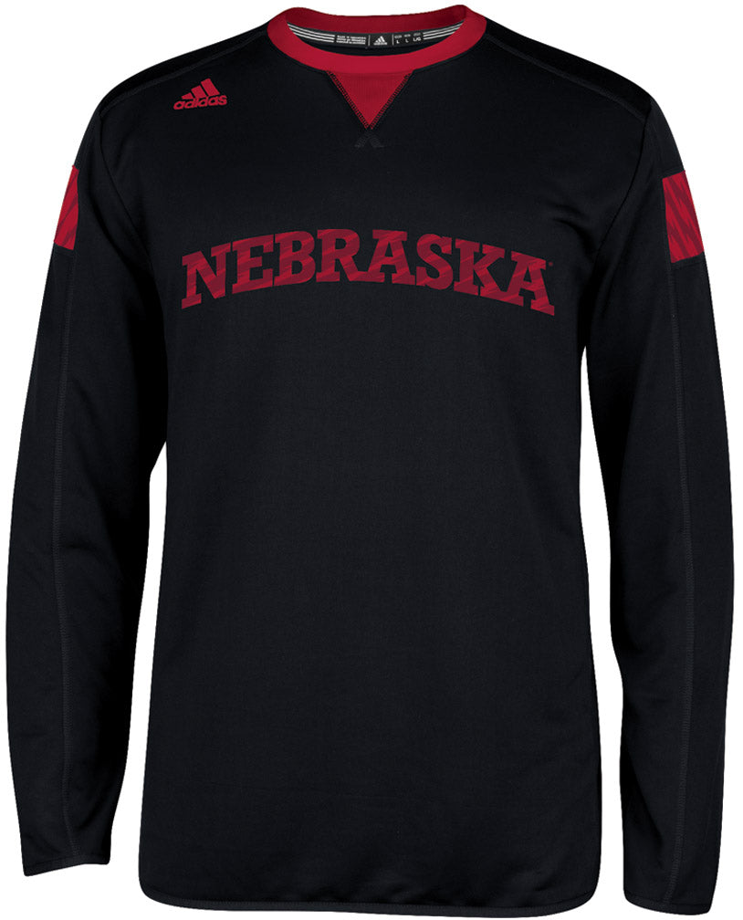 2014 Adidas Black Long Sleeve Sideline Climalite