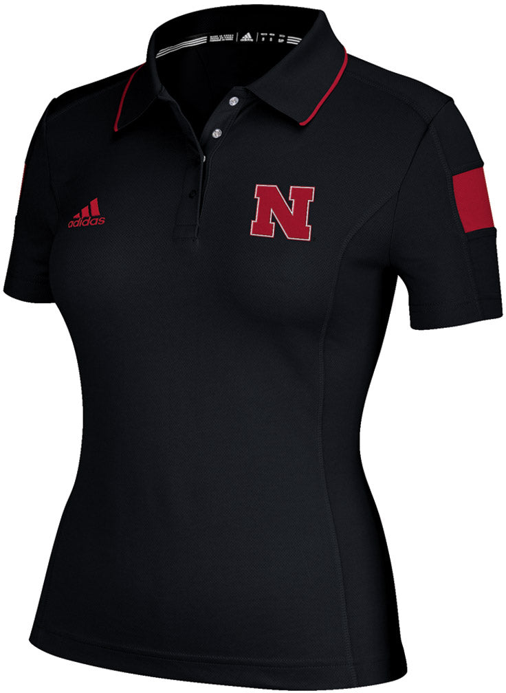 2014 Adidas Black Women's Climalite Sideline Polo