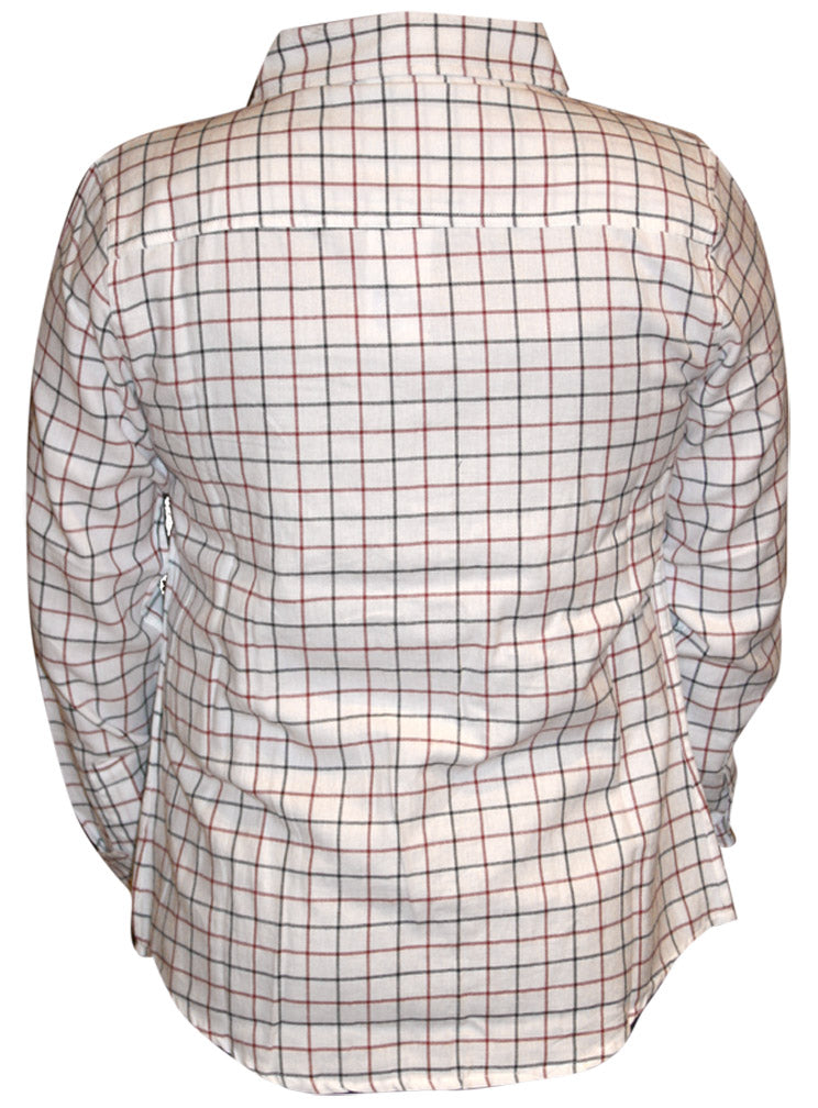 Boyfriend Plaid Shirt Red