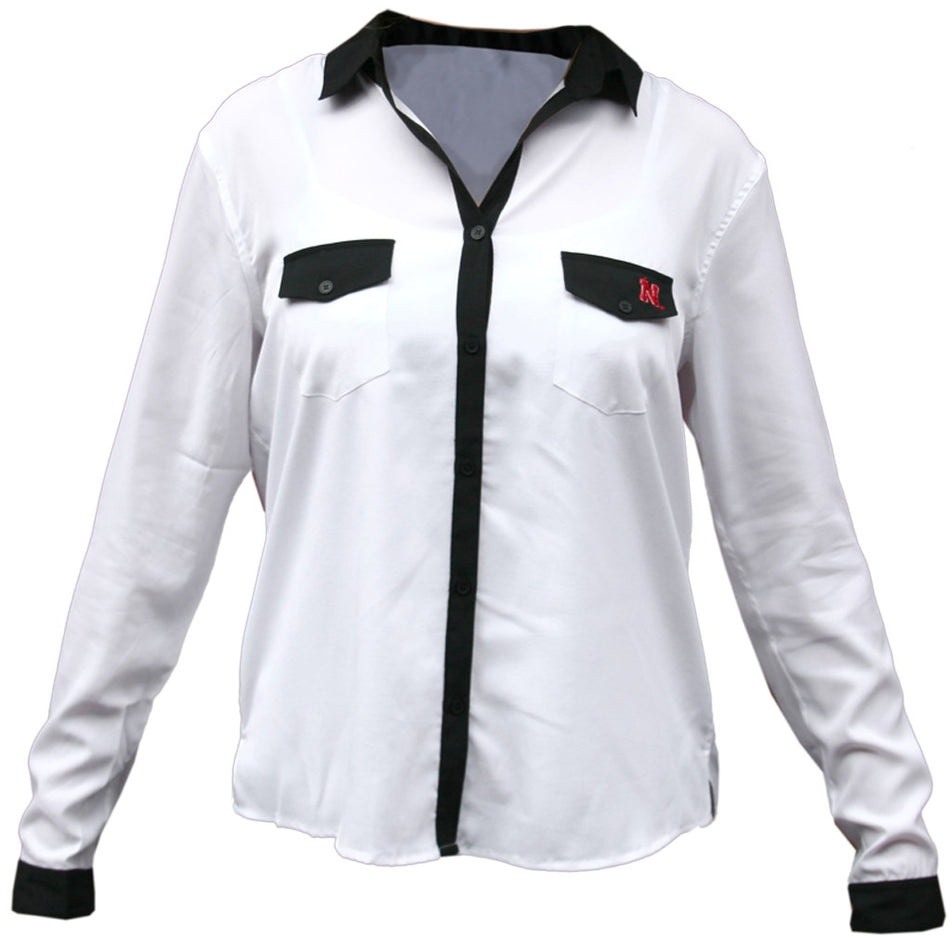 Nebraska Womens Placket Shirt