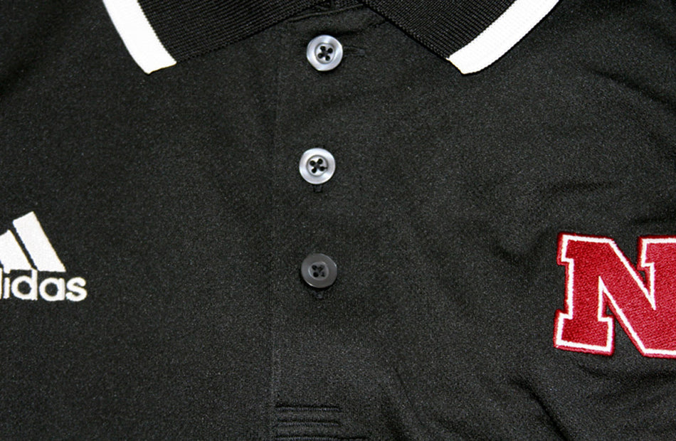 2014 Adidas Black Sideline Coaches Polo