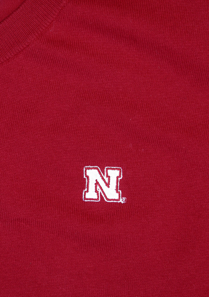 Husker Red V Neck Men's Vest