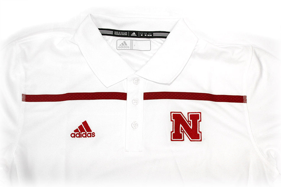2015 Adidas NU Coaches Sideline Polo - White