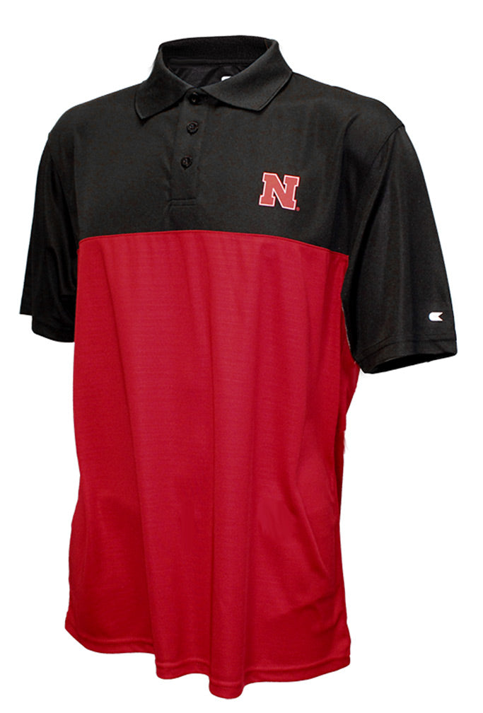Vault Nebraska Two Tone Polo