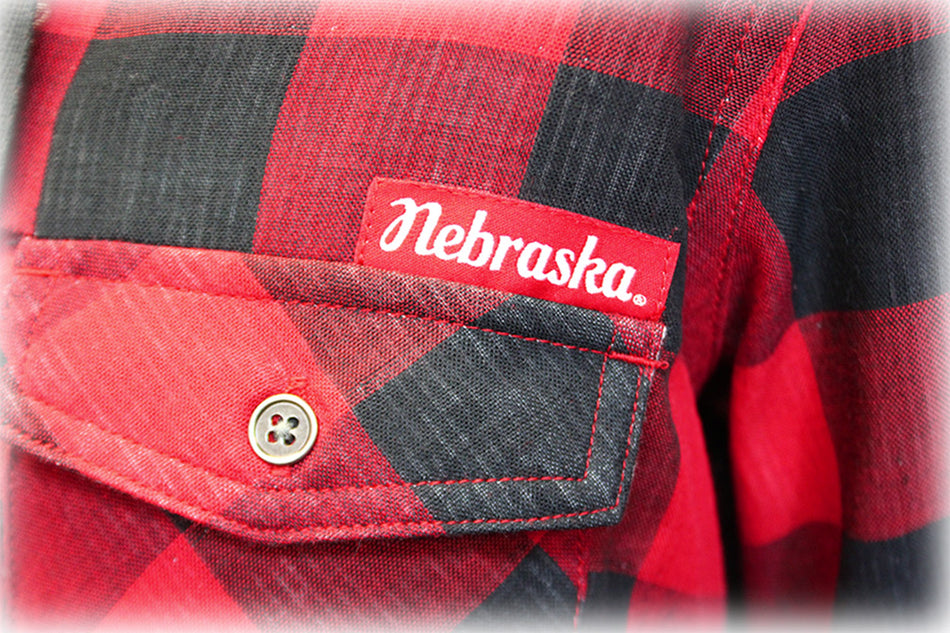 Nebraska Gals Columbia Buffalo Flannel