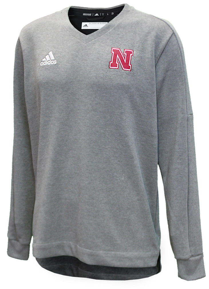 Adidas Nebraska Game Mode Lined V-Neck