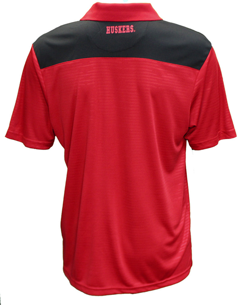 Embossed Nebraska N Bart Polo