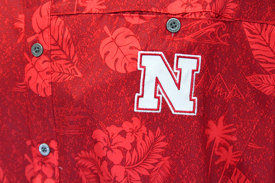 Husker Honolulu Camp Shirt