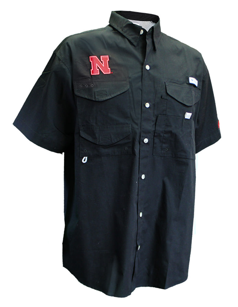 Huskers Columbia Gone Fishin Shirt