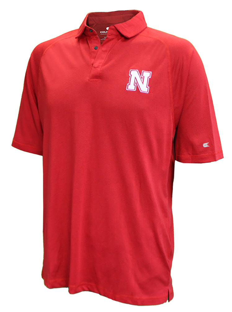 Husker Scarlet Lightning Polo