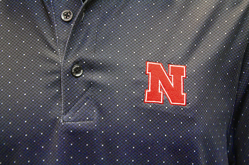 Nebraska Pike Double Dot C&B Polo