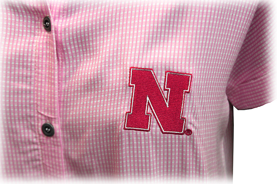 Womens Pink Nebraska Melody Nightshirt