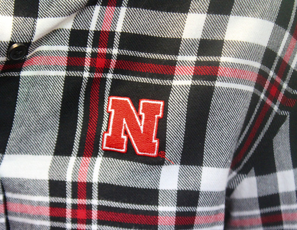 Womens Nebraska Chicka-D Boyfriend Top