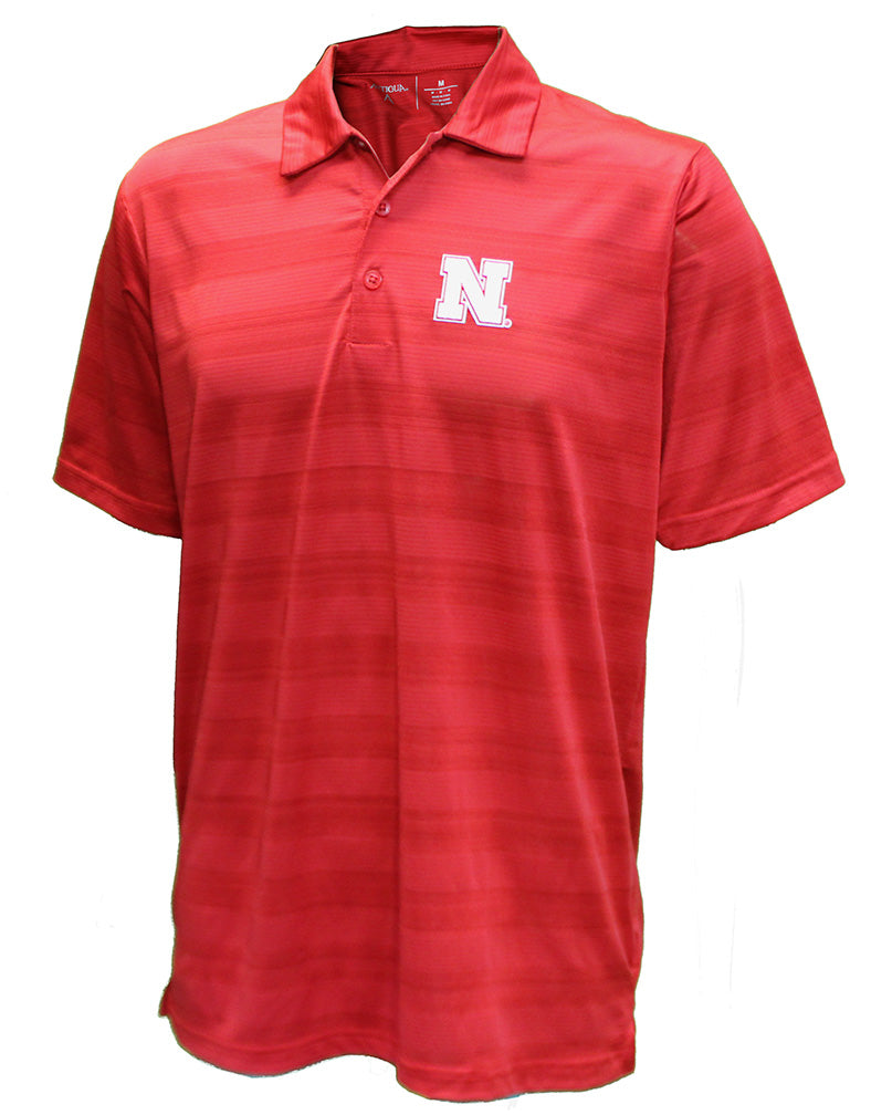 Nebraska Antigua Compass Polo