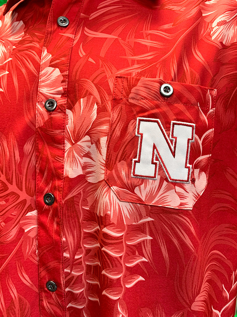 Nebraska Camino Camp Button Up