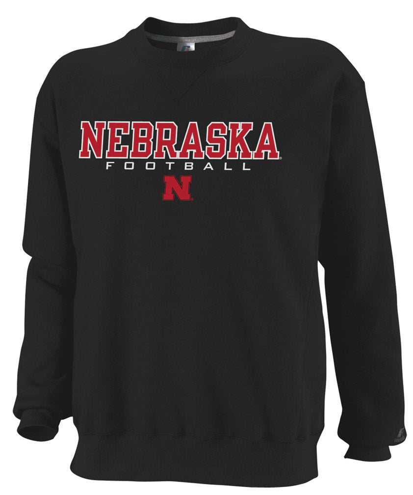 Pro Cotton Nebraska Football Crewneck