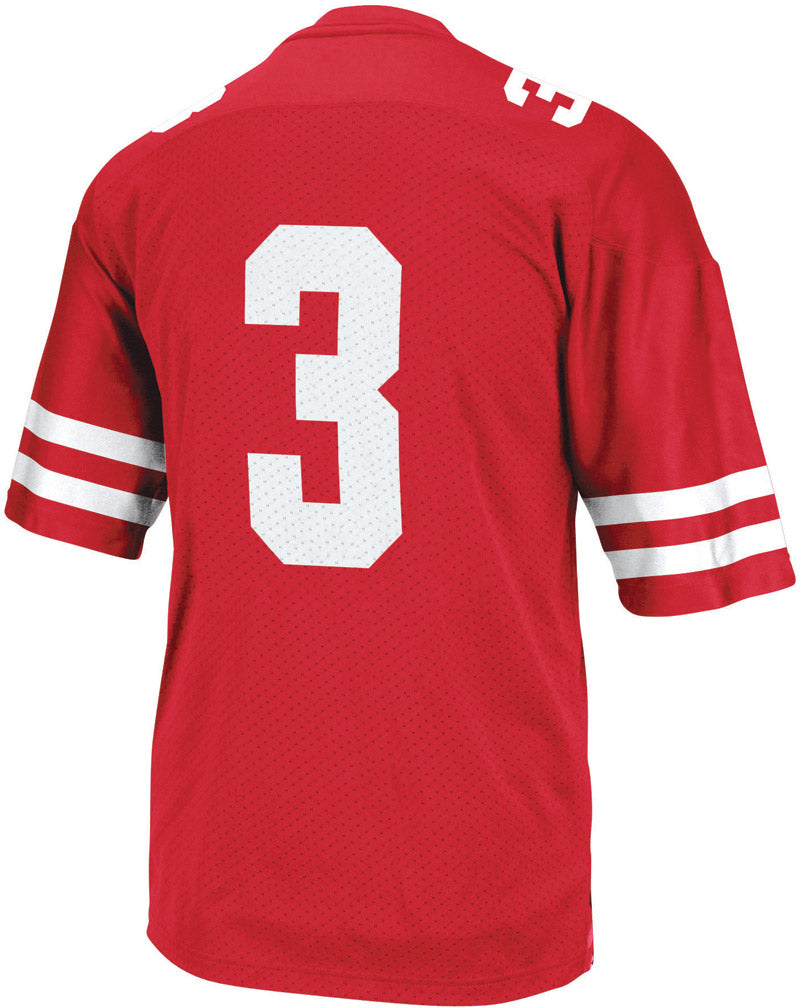 Adidas No. 3 Replica Nebraska Football Jersey