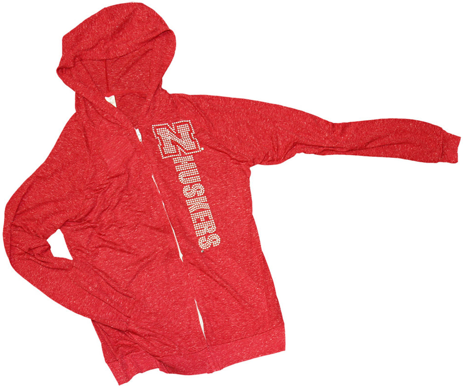 Poly Linen Zip Hoodie