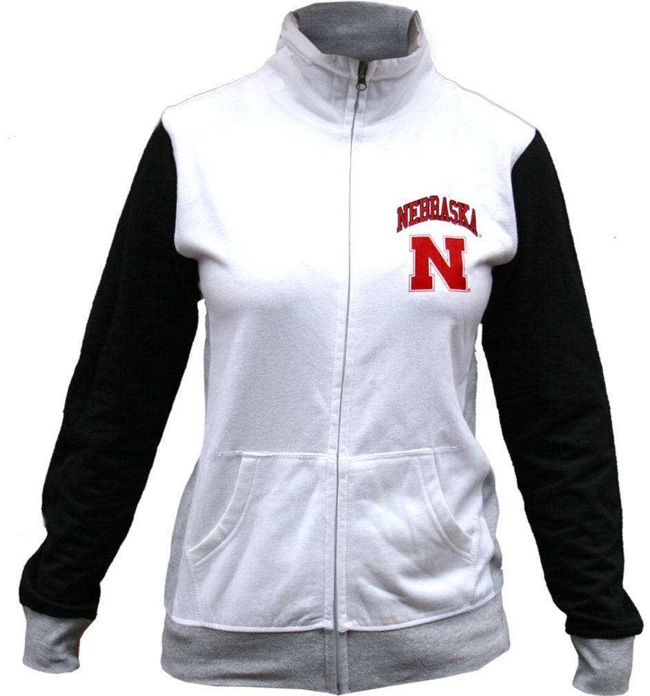 Women's Nebraska Full Zip Track Jacket