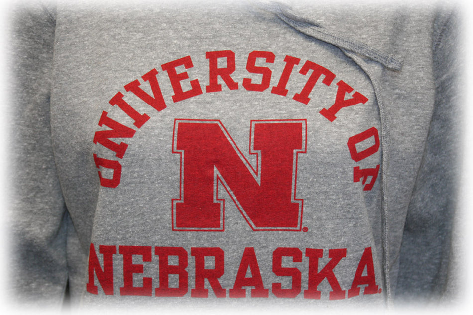 Grey Tri-Blend Womens League Sweatshirt