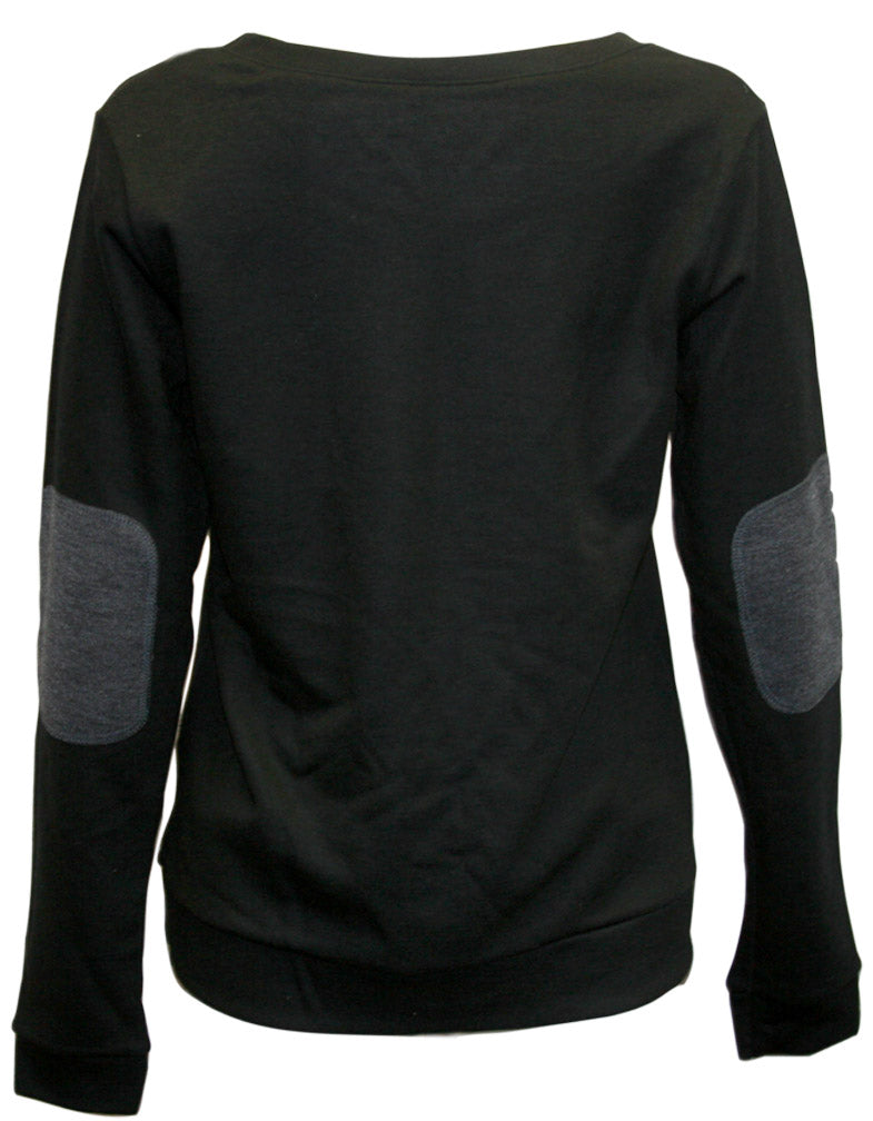 Black Patch Crewneck