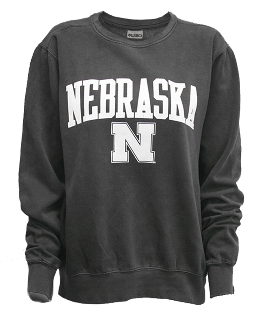 Black Fleece Crew Arch Nebraska