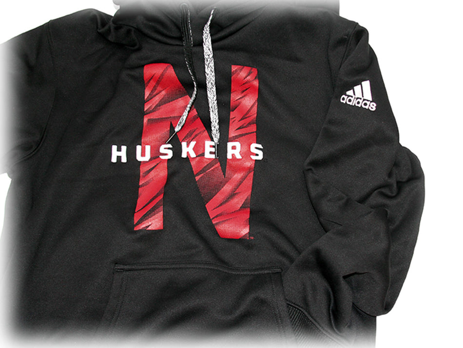Adidas Stitch Husker Shock Sideline Tech Hoodie - Black