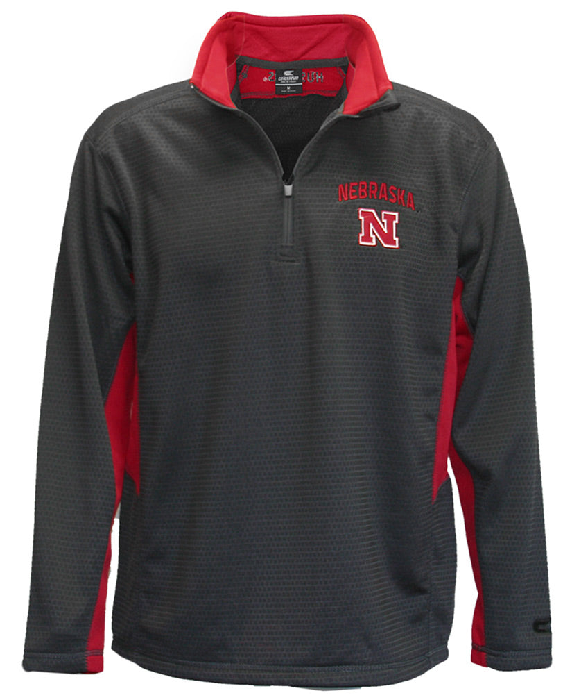 Grey/Red Training Day 1/4 Zip