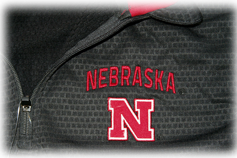 Grey/Red Training Day 1/4 Zip