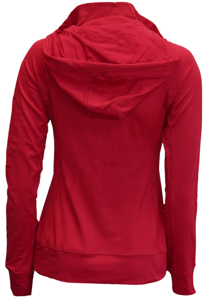 Go Big Red Womens Full Zip Jacket