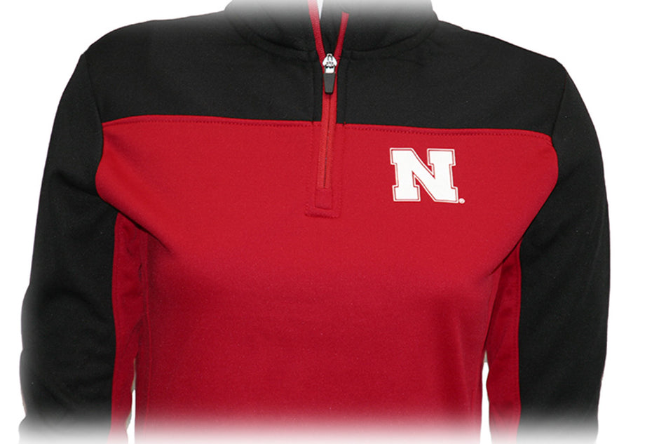 Red N Black Womens Joust 1/4 Zip