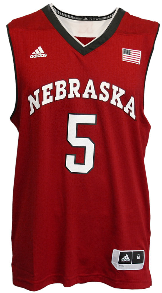 Adidas Huskers Champ B-Ball Jersey #5