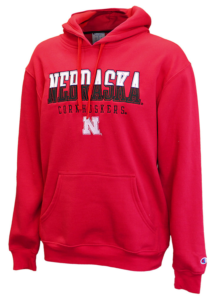 Red Nebraska Champ Huddle Up Hoodie