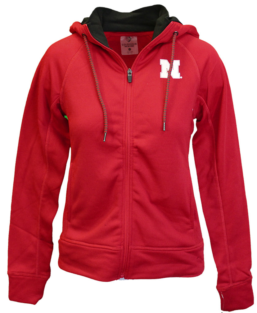 Husker Gals Full Zip Medley Hoodie