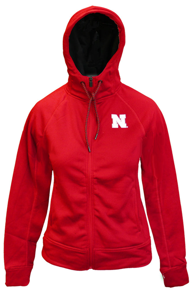Husker Gals Full Zip Medley Hoodie