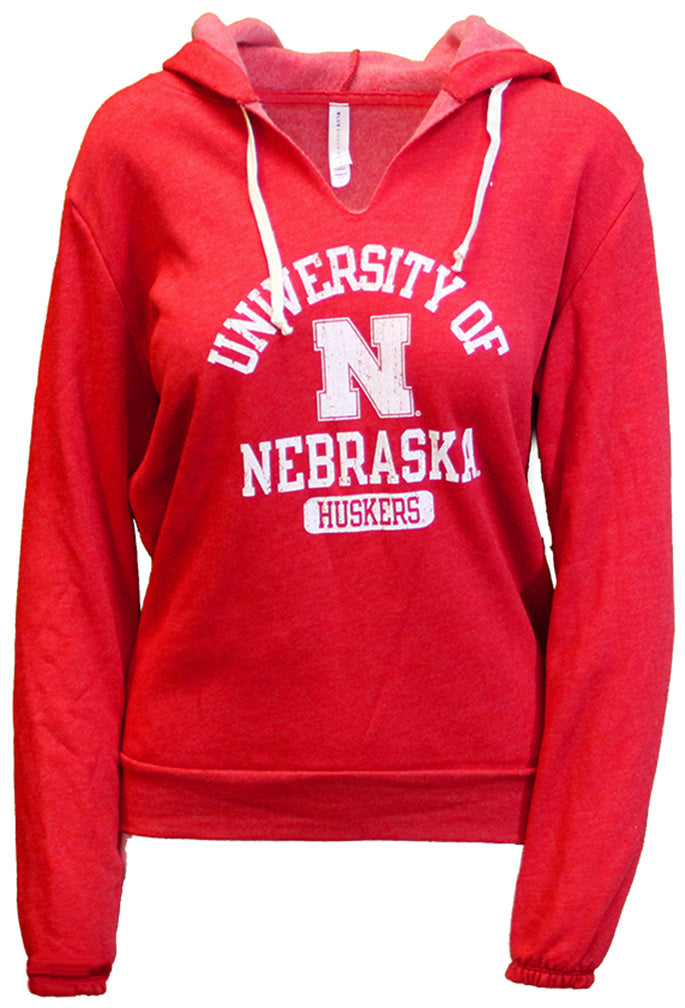 University of Nebraska VNeck Fleece Hoodie