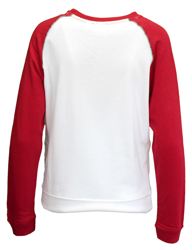 University of Nebraska Ladies Raglan Terry Crew Sweat